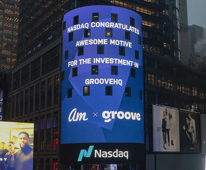 Le NASDAQ félicite WPBeginner et Awesome Motive pour leur investissement dans GrooveHQ